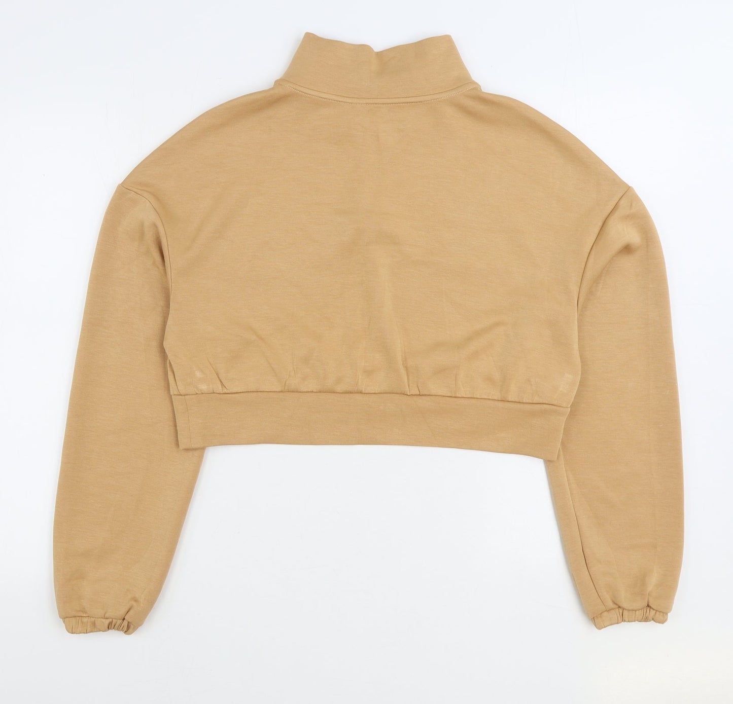 Gilly Hicks Womens Brown Polyester Pullover Sweatshirt Size M Pullover - Cropped