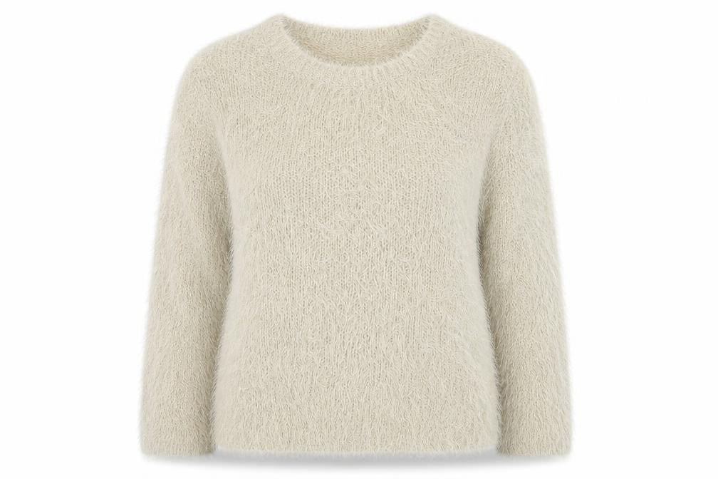 Matalan Womens Brown Round Neck Polyamide Pullover Jumper Size 12