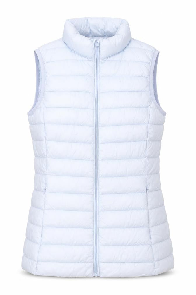 Dunnes Stores Womens Blue Gilet Jacket Size XS Zip