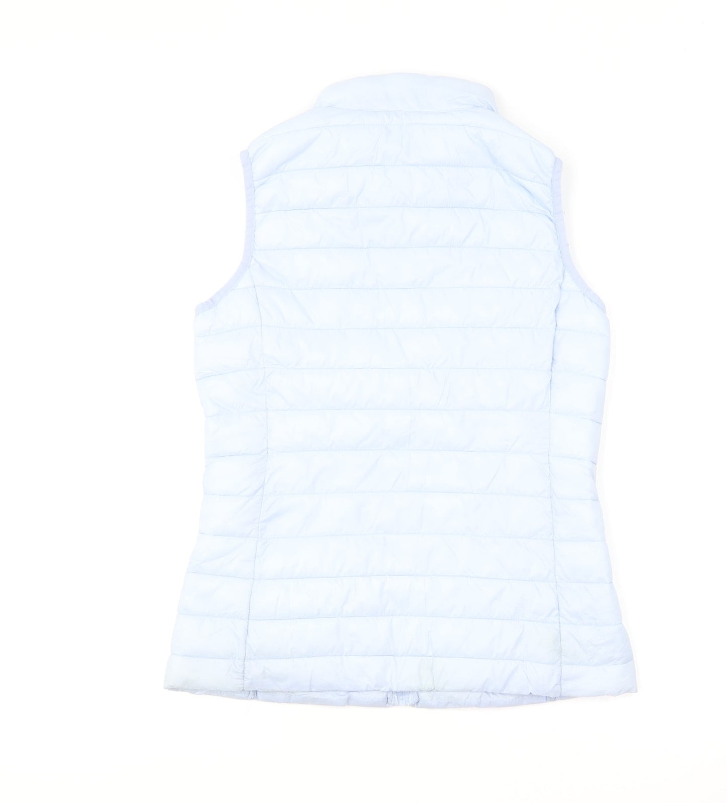 Dunnes Stores Womens Blue Gilet Jacket Size XS Zip