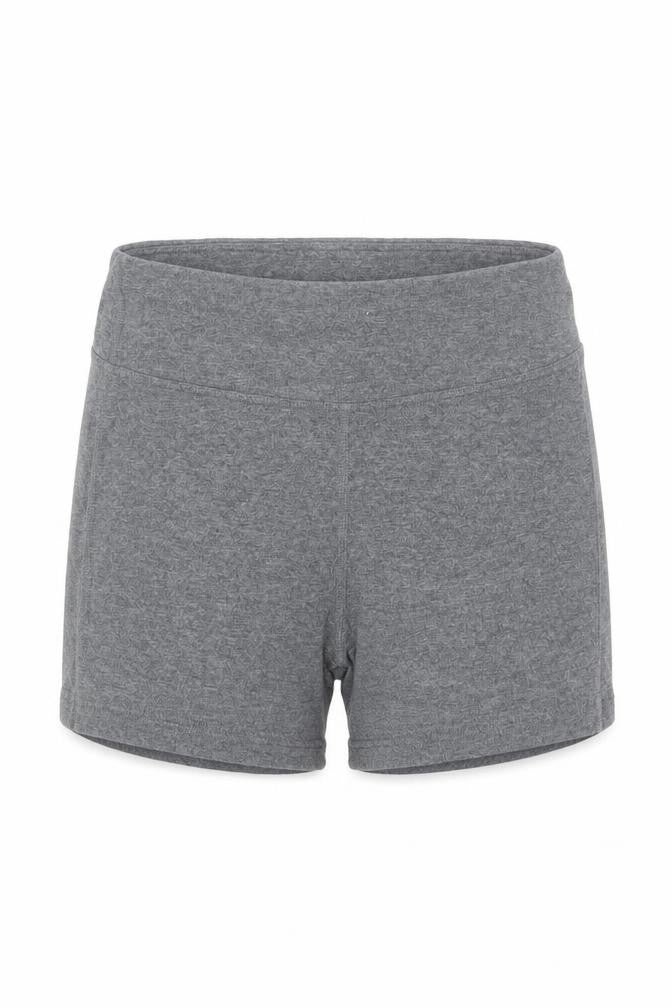 ASOS Womens Grey Cotton Compression Shorts Size 8 L5 in Regular Pull On