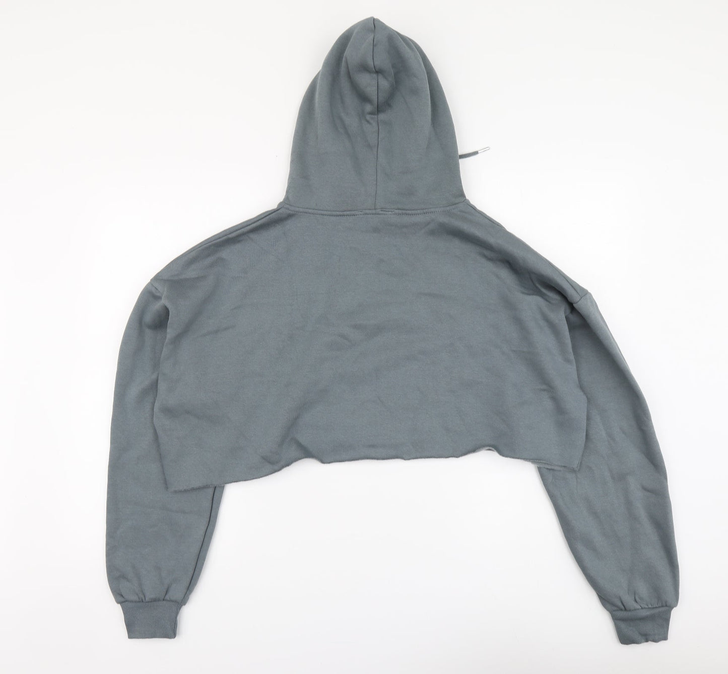Rising Womens Grey Cotton Pullover Hoodie Size M Pullover