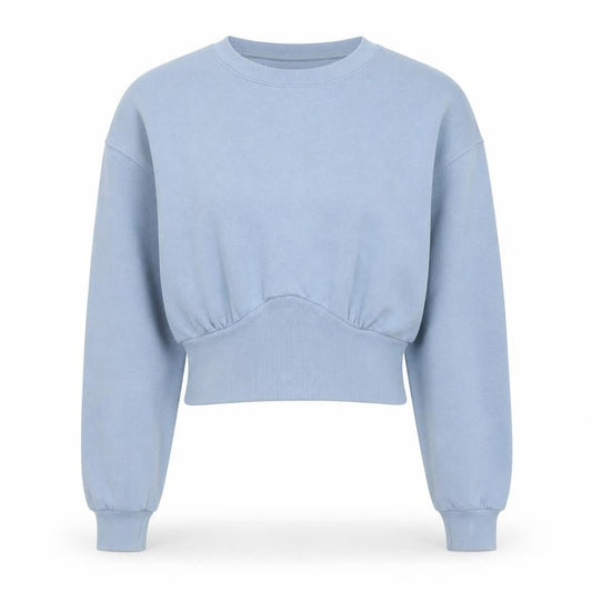 H&M Womens Blue Cotton Pullover Hoodie Size M Pullover