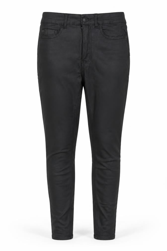 New Look Womens Black Viscose Harem Trousers Size 8 L26 in Regular Button