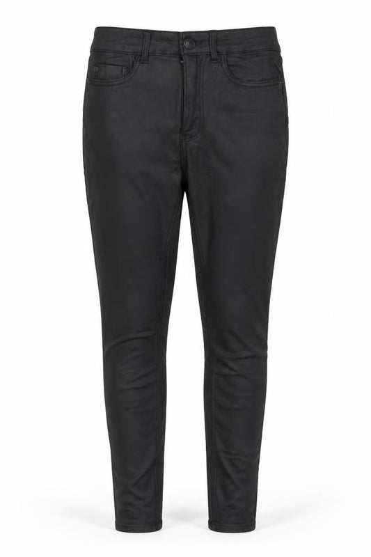 New Look Womens Black Viscose Harem Trousers Size 8 L26 in Regular Button