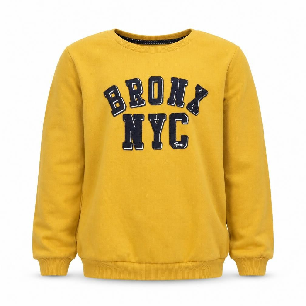Primark Girls Yellow Cotton Pullover Hoodie Size 11-12 Years Pullover - Bronx NYC