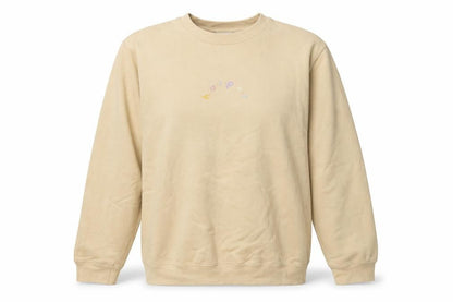 H&L Womens Beige Cotton Pullover Sweatshirt Size L Pullover - Harper