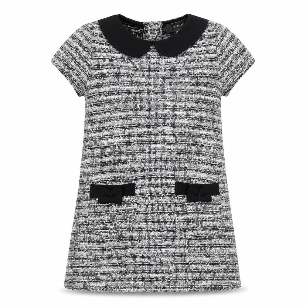 Primark Baby Grey Polyester A-Line Size 12-18 Months Collared Button