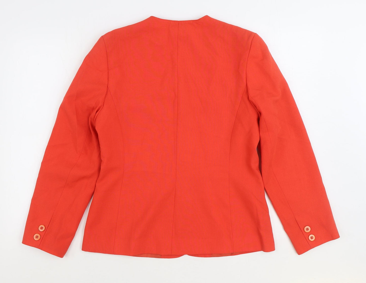 Paul Separates Womens Red Jacket Blazer Size 12 Button