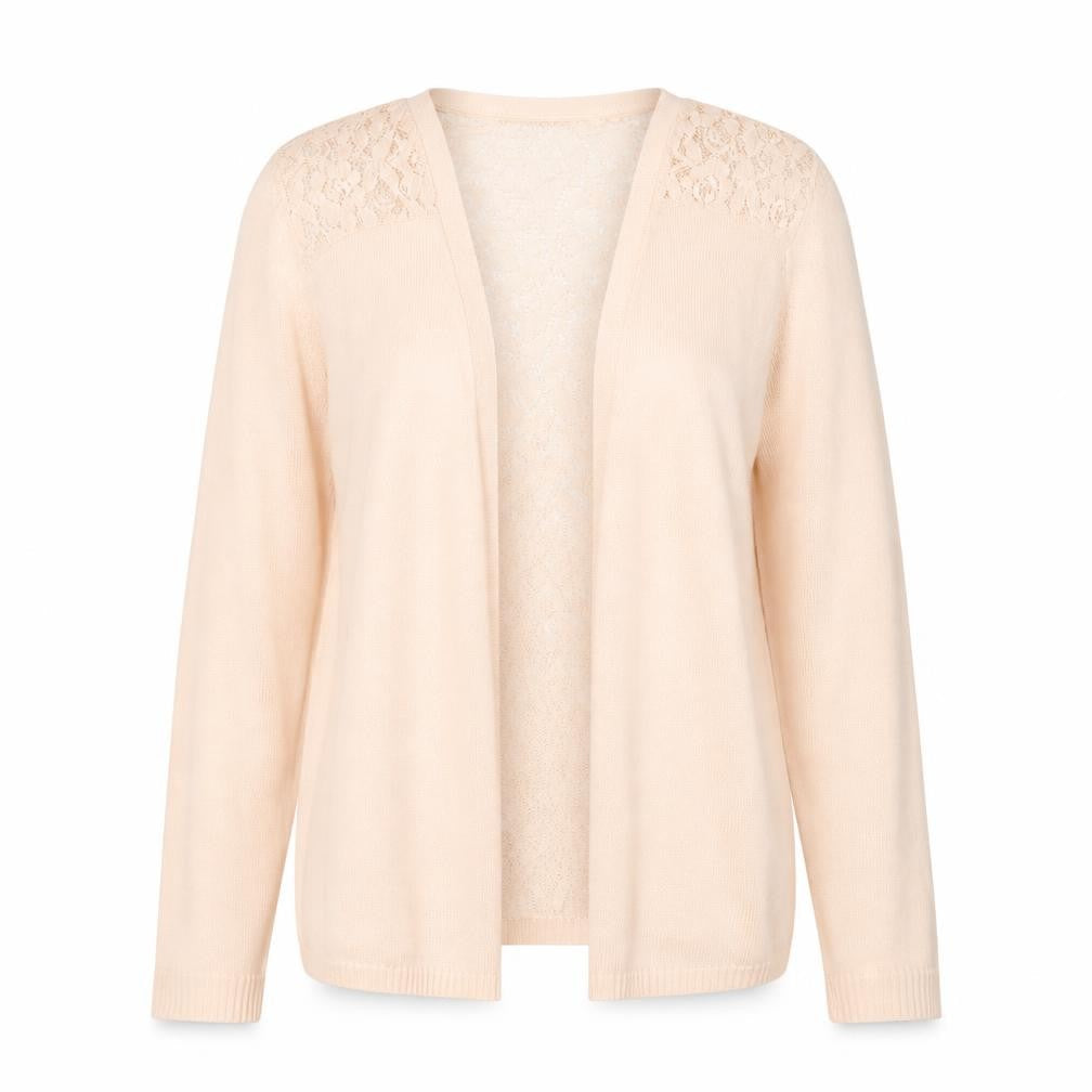 Atmosphere Womens Pink V-Neck Acrylic Cardigan Jumper Size S