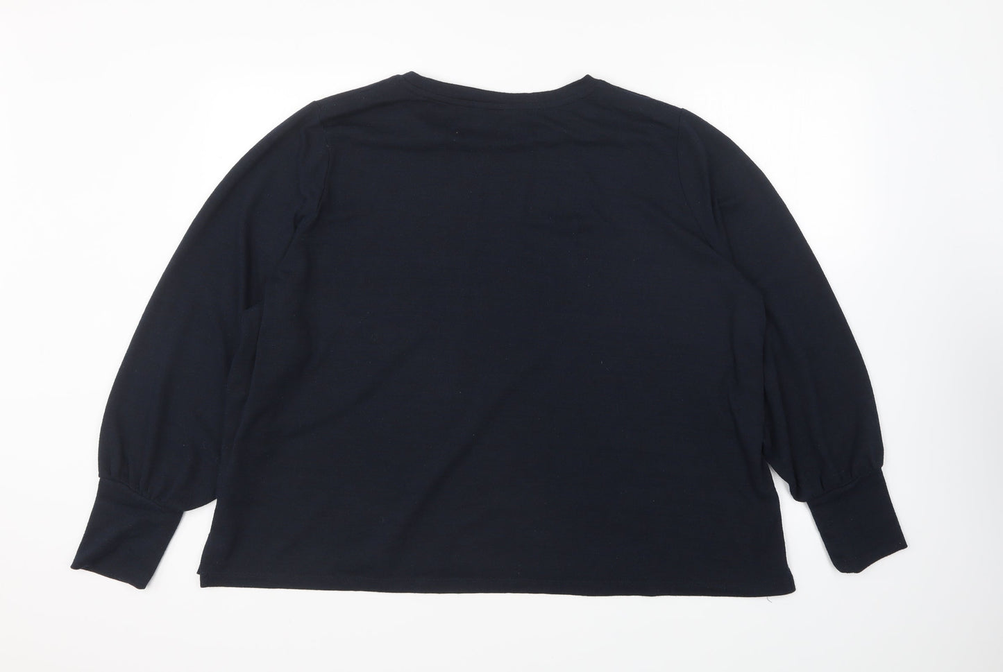 Dunnes Stores Womens Beige Roll Neck Polyester Pullover Jumper Size 2XL