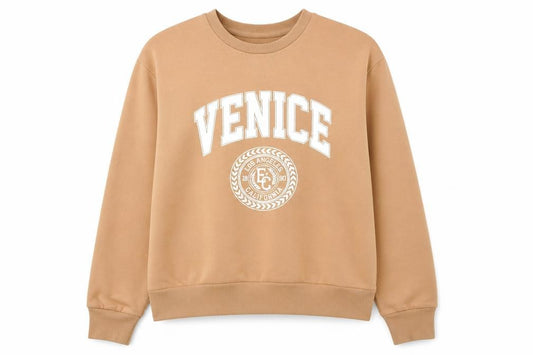 Primark Womens Brown Polyester Pullover Sweatshirt Size 6 Pullover - Venice
