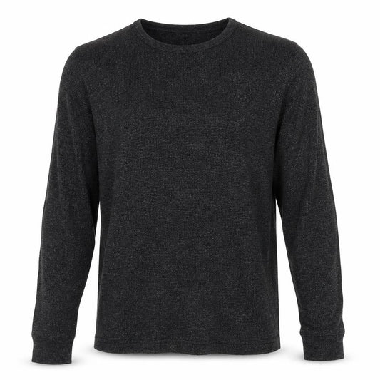 H&M Mens Black Round Neck Cotton Pullover Jumper Size L