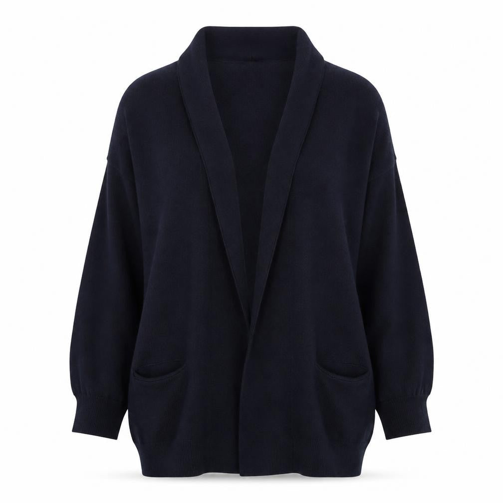 Atmosphere Womens Blue V-Neck Viscose Cardigan Jumper Size 10