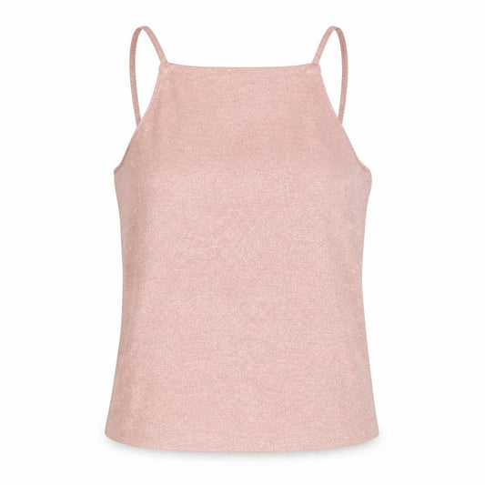First and I Womens Pink Viscose Camisole Tank Size S Square Neck