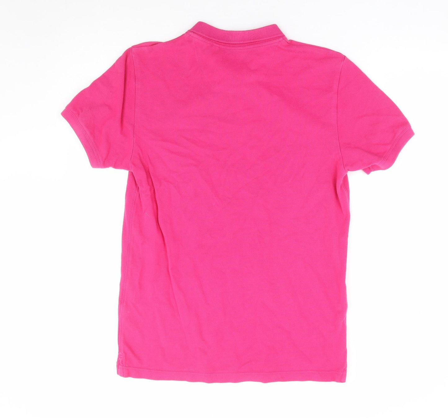 NEXT Womens Pink 100% Cotton Basic Polo Size S Collared - Crown