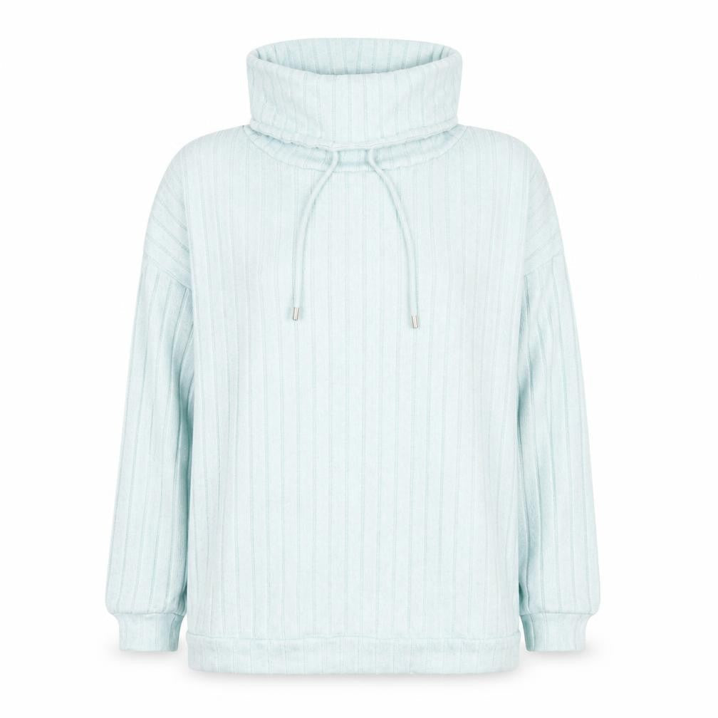 F&F Womens Blue Polyester Pullover Hoodie Size L Pullover - Loungewear