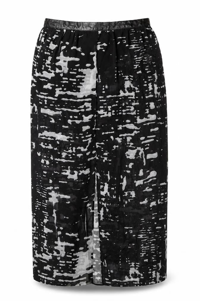 MODO Womens Multicoloured Polyester Straight & Pencil Skirt Size 12 Zip