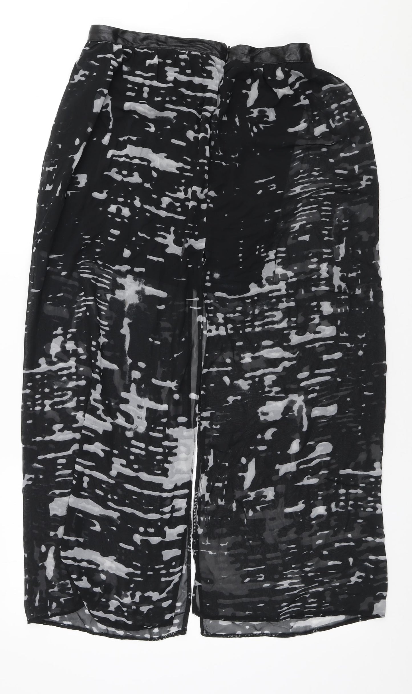 MODO Womens Multicoloured Polyester Straight & Pencil Skirt Size 12 Zip