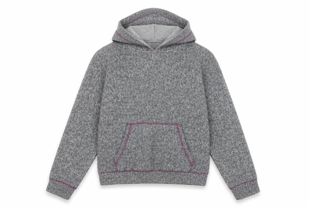 Dunnes Stores Womens Grey Cotton Pullover Hoodie Size S Pullover