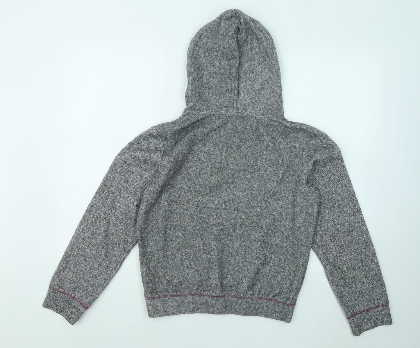 Dunnes Stores Womens Grey Cotton Pullover Hoodie Size S Pullover