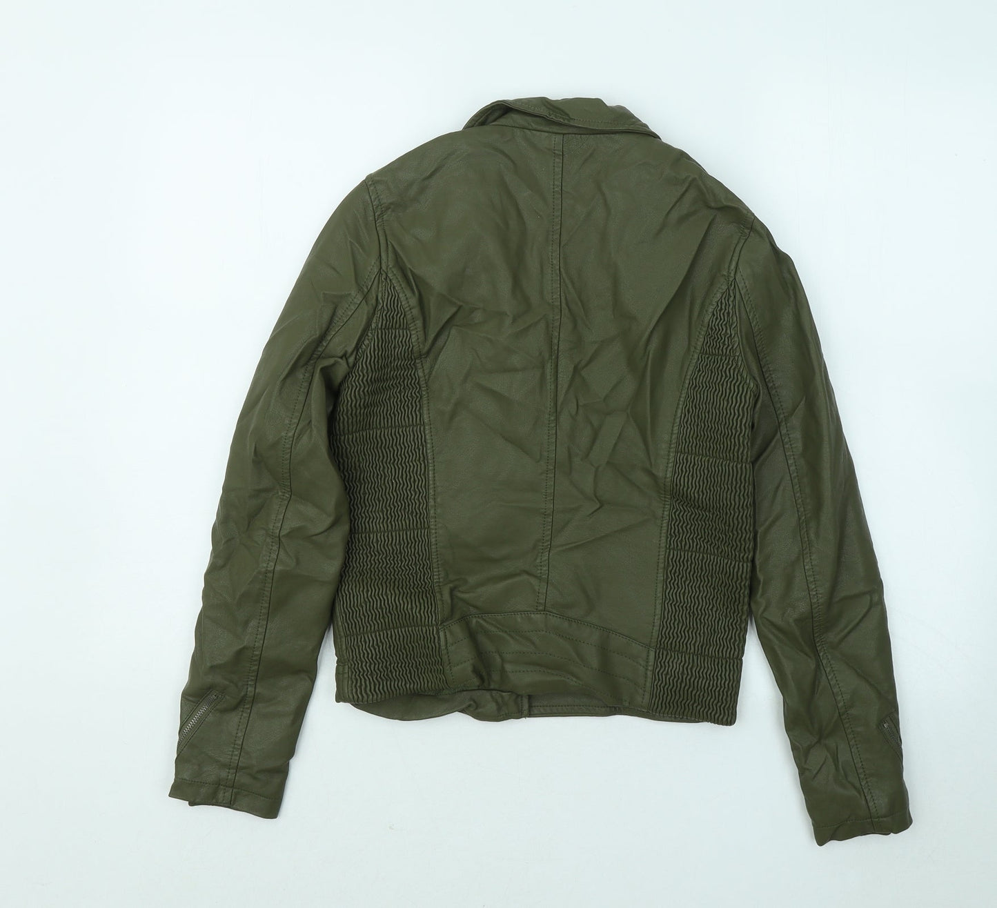 House Womens Green Jacket Size S Zip