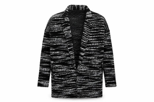 Warehouse Womens Grey V-Neck Acrylic Cardigan Jumper Size 10