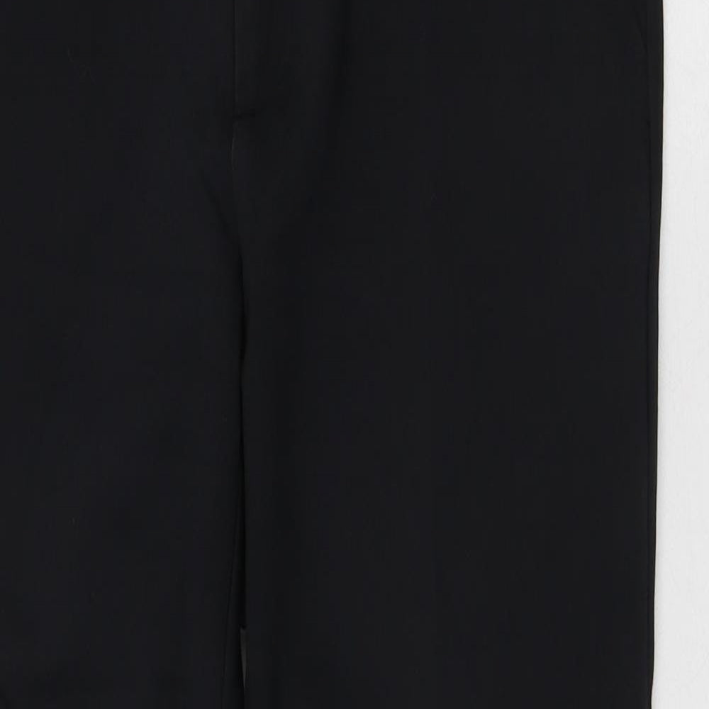 Stradivarius Womens Black Trousers Size 8 L26 in Regular Zip