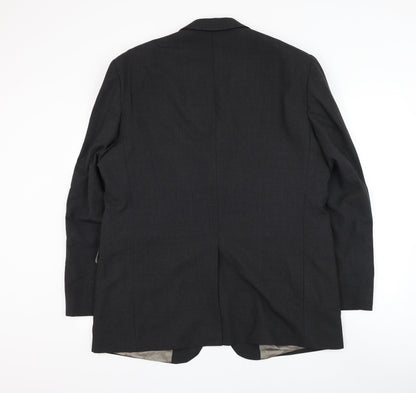 Impressions Mens Green Polyester Jacket Suit Jacket Size 44