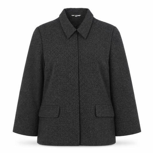 Klass Womens Grey Jacket Size 14 Zip