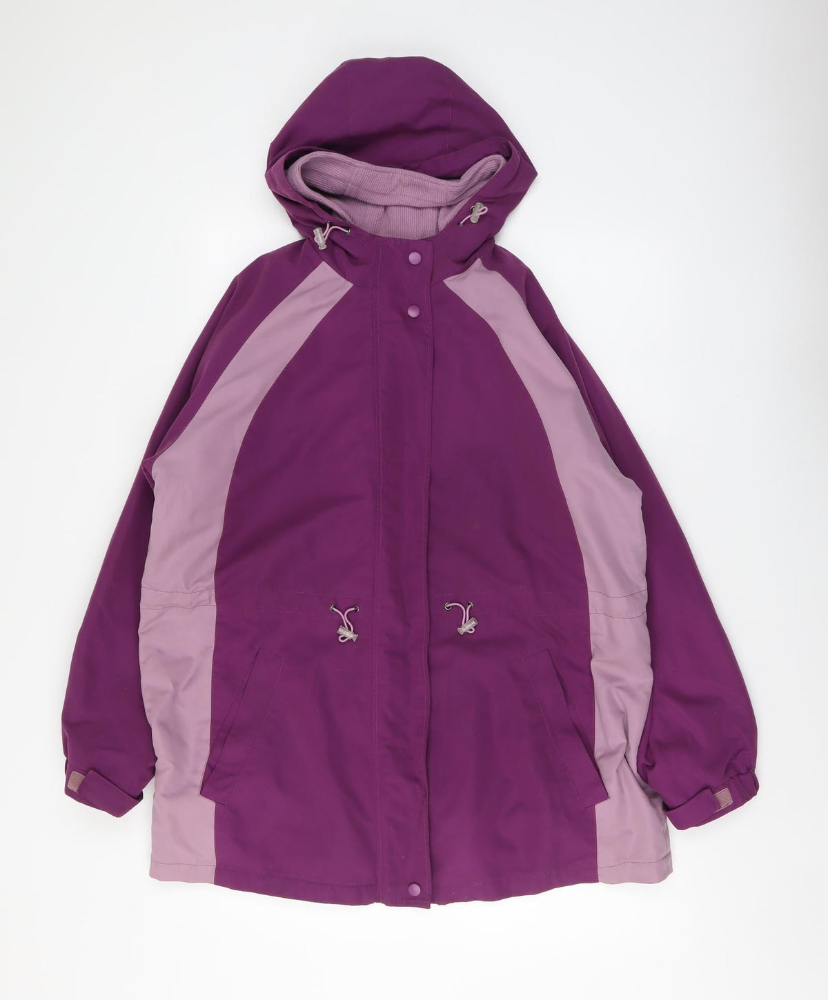Bonmarché Womens Purple Jacket Size M Zip