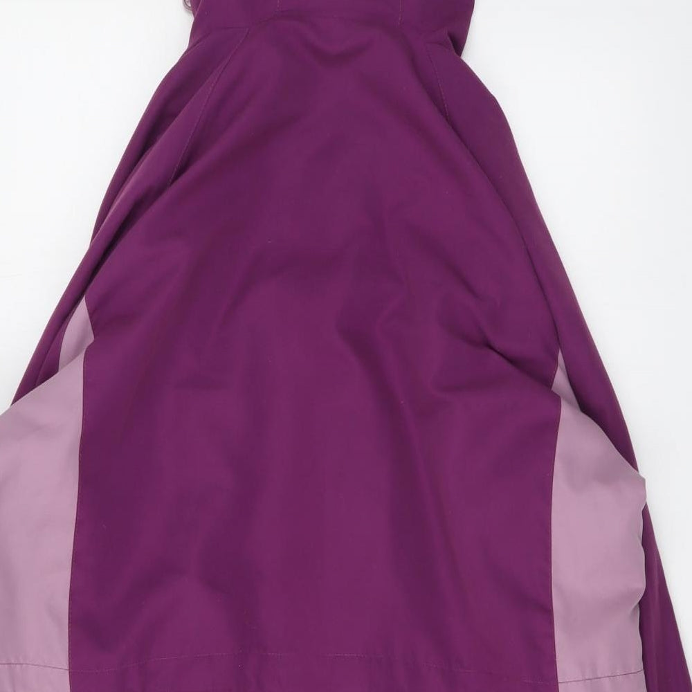 Bonmarché Womens Purple Jacket Size M Zip