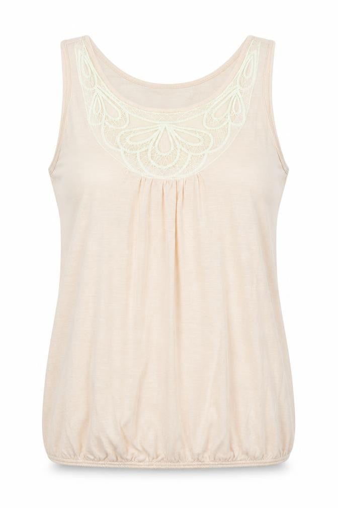 Dorothy Perkins Womens Pink Cotton Basic Tank Size 14 Round Neck