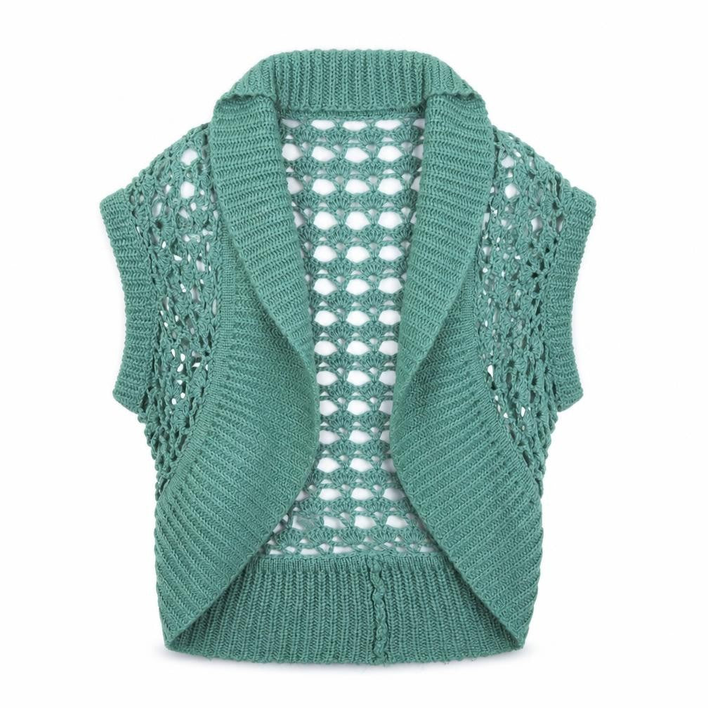 Dorothy Perkins Womens Green V-Neck Acrylic Cardigan Jumper Size L