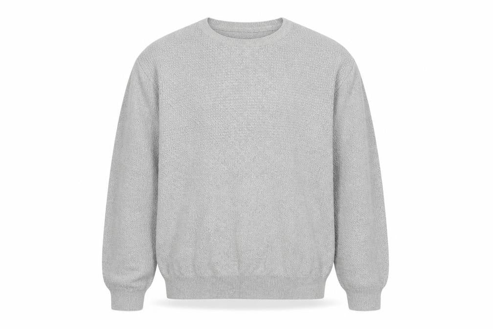 Topman Mens Grey Cotton Pullover Sweatshirt Size L