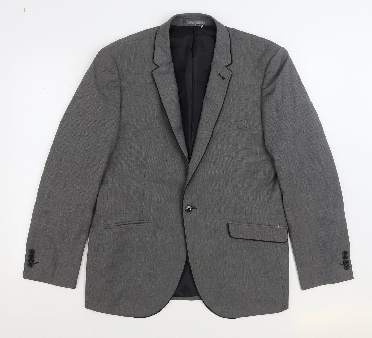 Taylor & Wright Mens Grey Viscose Jacket Suit Jacket Size 42