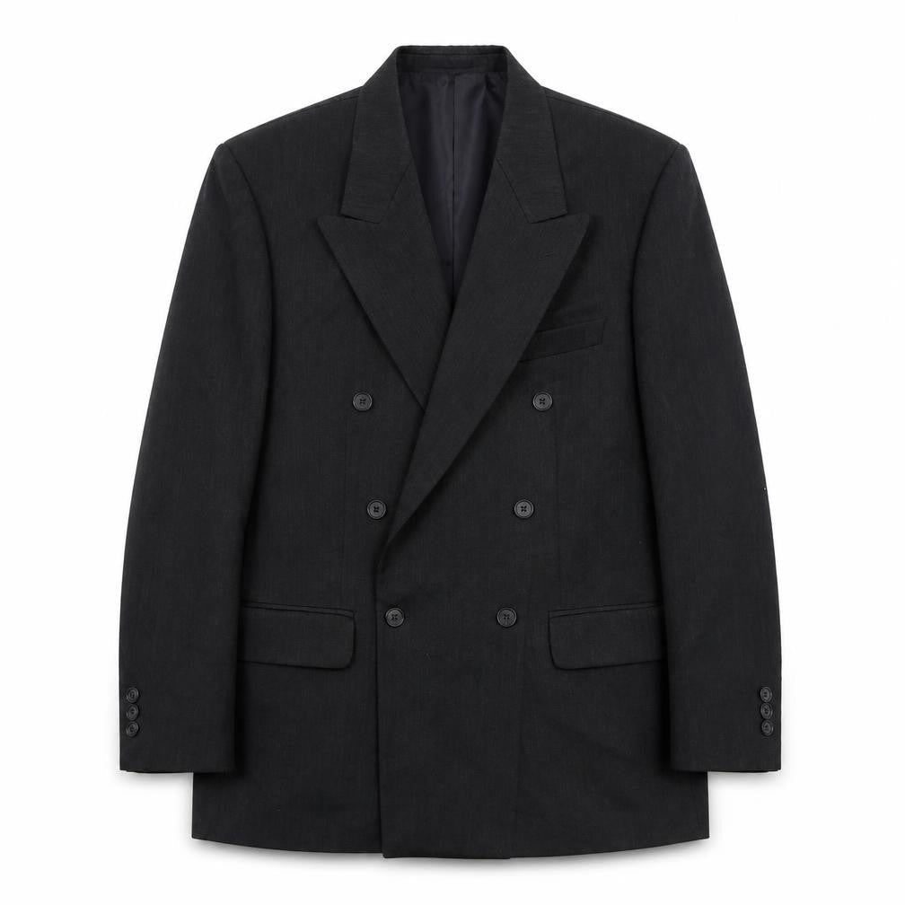 Burtons Mens Grey Viscose Jacket Suit Jacket Size 38