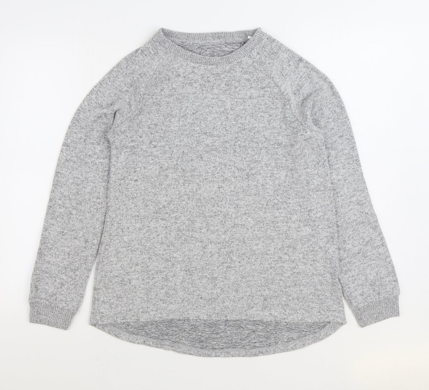 Primark Womens Grey Polyester Pullover Sweatshirt Size S Pullover