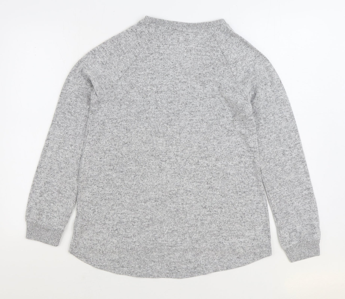 Primark Womens Grey Polyester Pullover Sweatshirt Size S Pullover