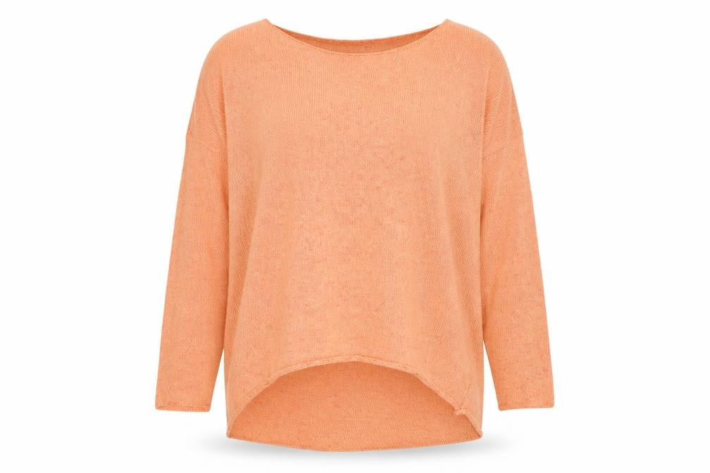 Preworn Womens Pink Boat Neck Polyester Pullover Jumper Size XL