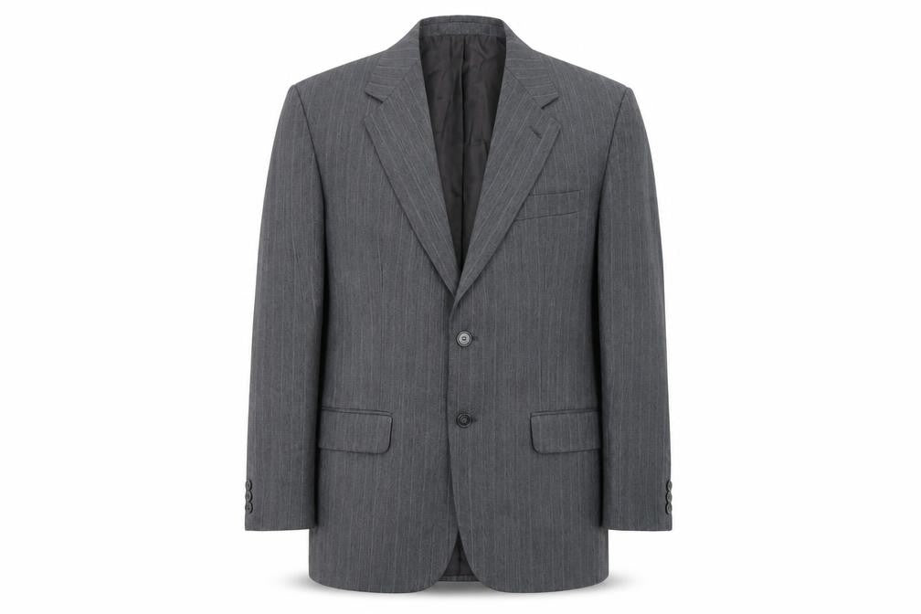 Marks & Spencer Mens Grey Polyester Jacket Suit Jacket Size 40