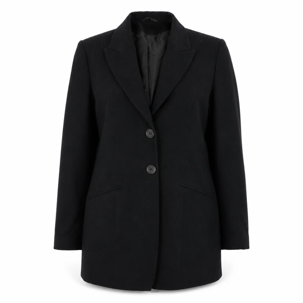 Principles Womens Black Jacket Blazer Size 10 Button