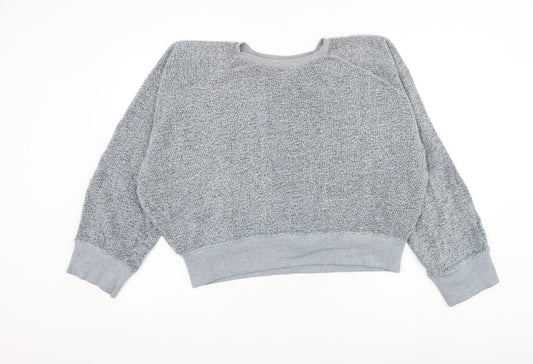 ASOS Womens Blue Polyester Pullover Sweatshirt Size S Pullover