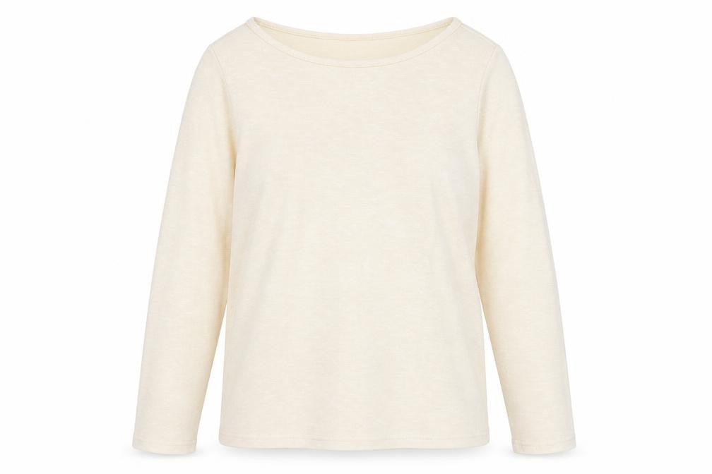 Zanzea Womens Beige Round Neck Acrylic Pullover Jumper Size L
