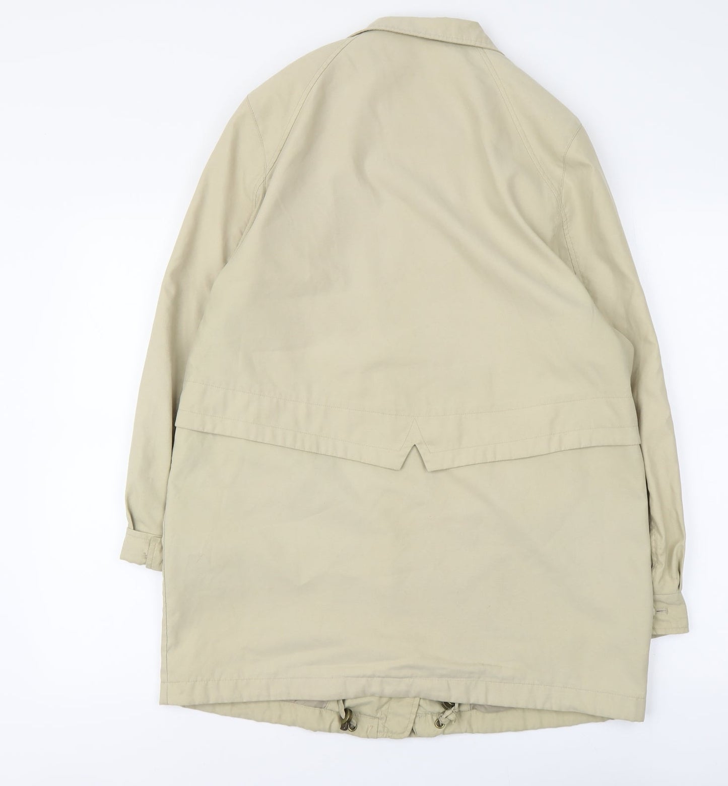 Marks & Spencer Womens Beige Jacket Size 6 Zip