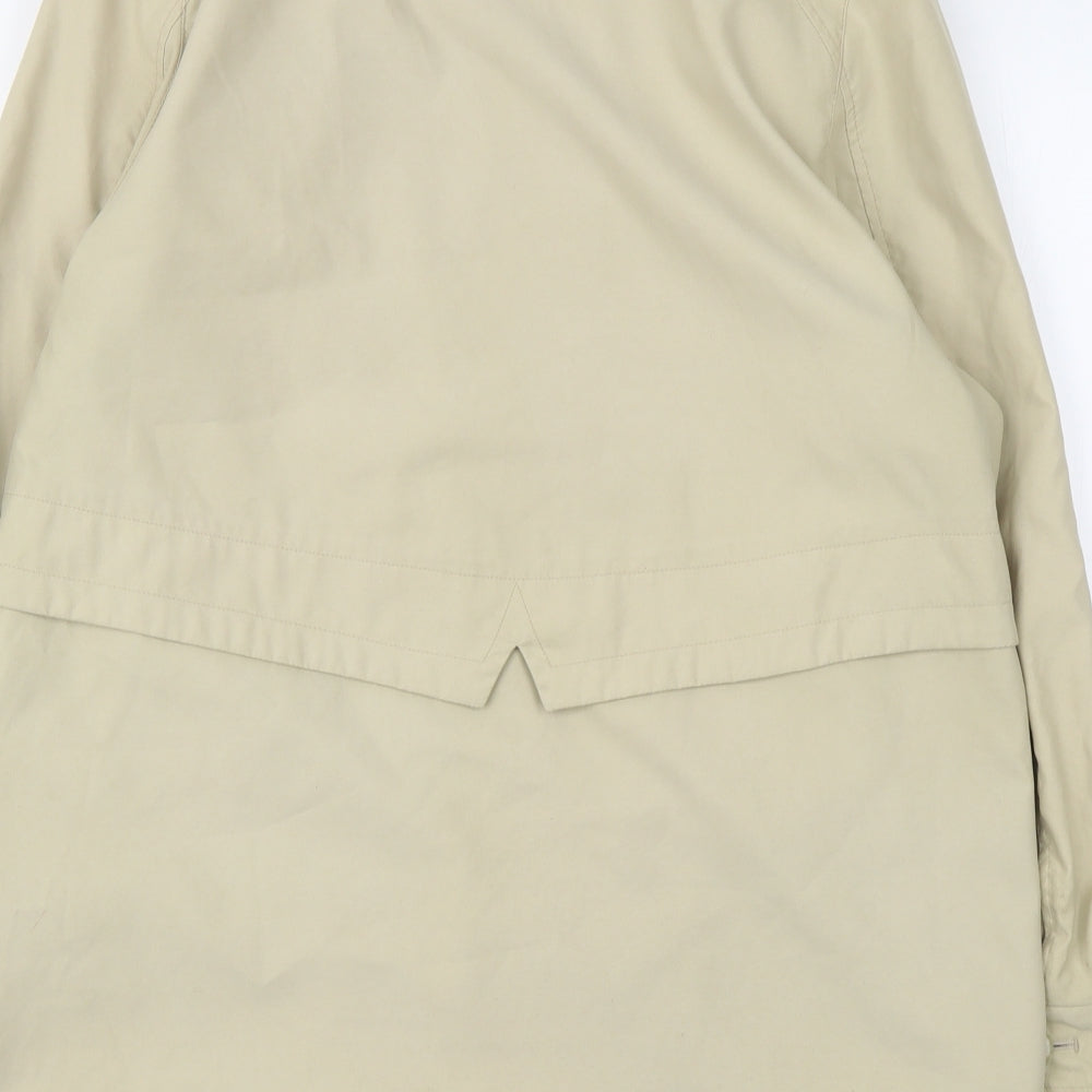 Marks & Spencer Womens Beige Jacket Size 6 Zip