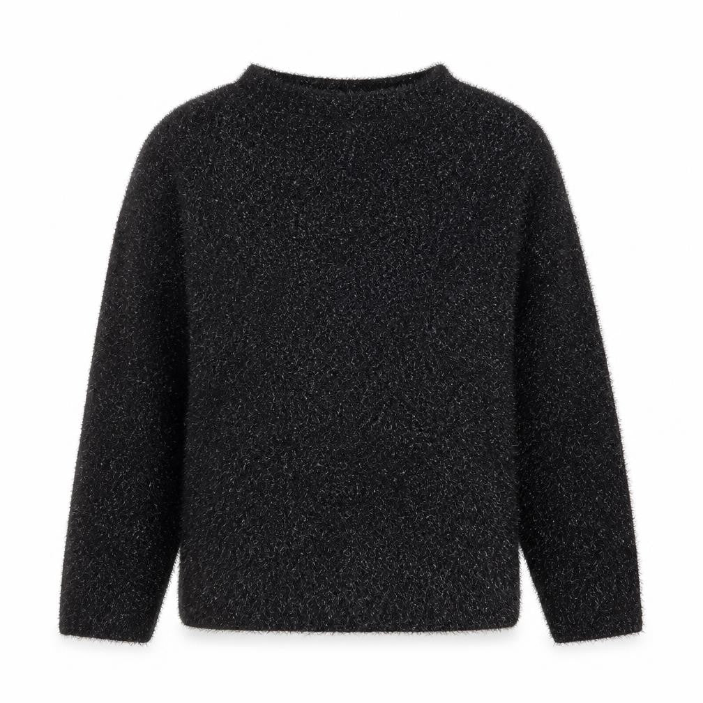 NEXT Womens Black Round Neck Acrylic Pullover Jumper Size S