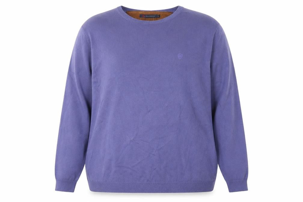 Peter Montana Womens Purple Round Neck Nylon Pullover Jumper Size 2XL