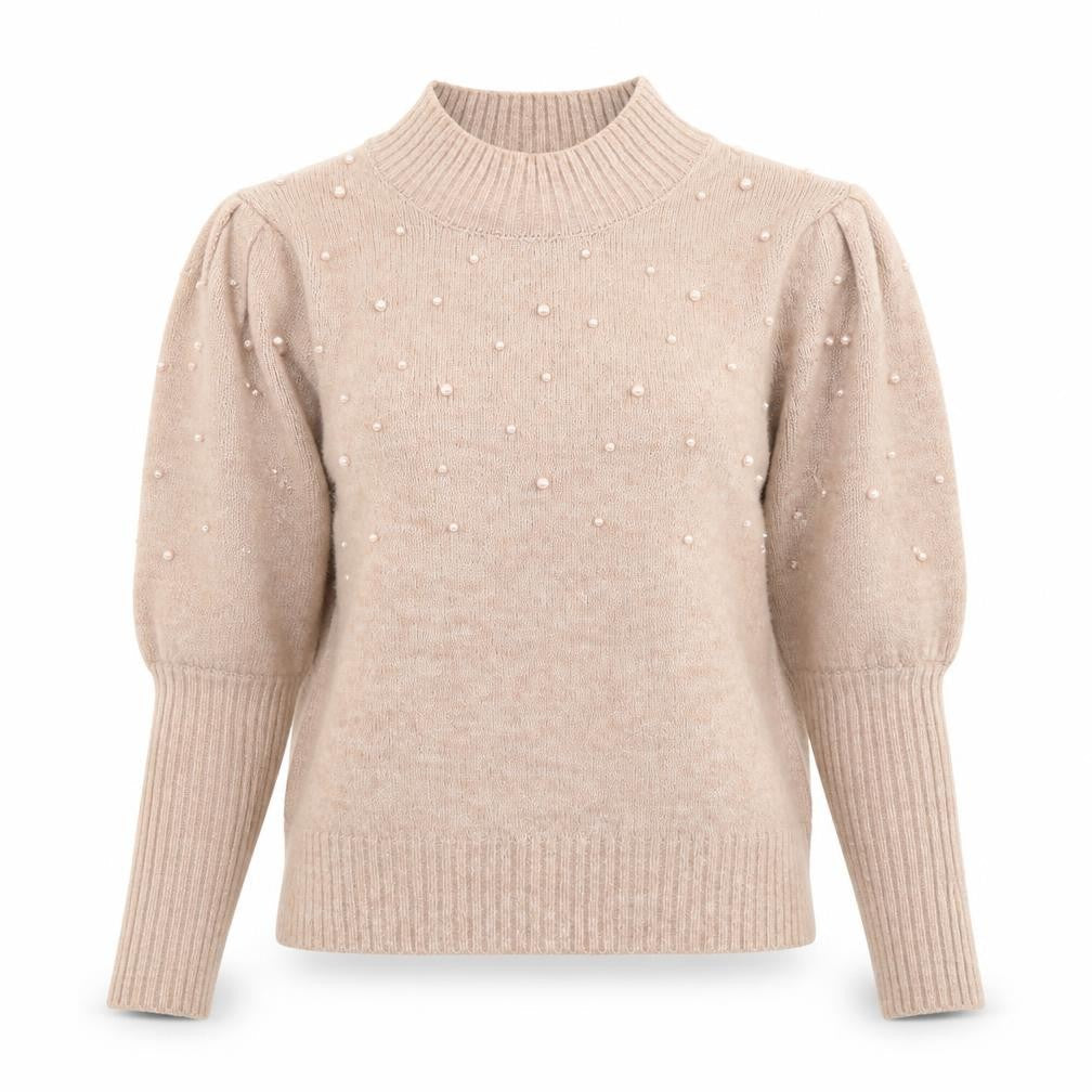 Primark Womens Pink High Neck Acrylic Pullover Jumper Size S