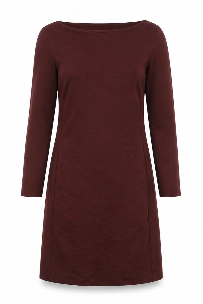 H&M Womens Purple Viscose Fit & Flare Size S Round Neck Pullover